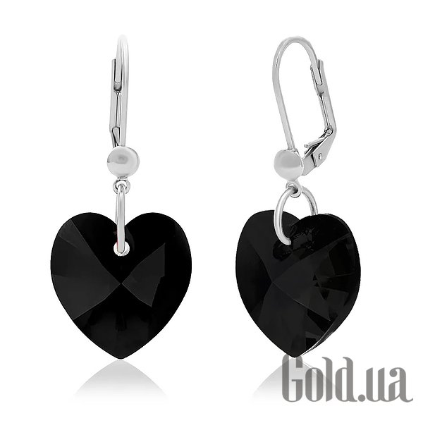 

Серьги с подвесками Kobi, Стальной, Серьги с кристаллами Swarovski