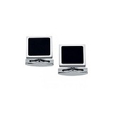 Dupont S.T. Запонки Carre Black PP Du5094n, 1735500