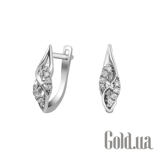 

Серьги Украина, Золотые серьги с бриллиантами