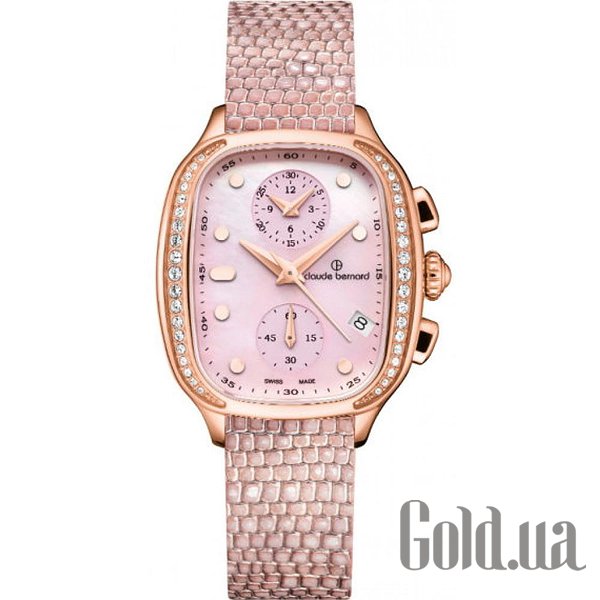 

Швейцарские часы Claude Bernard, Женские часы Dress Code Chronograph Rectangle 10800 37RP NARIR