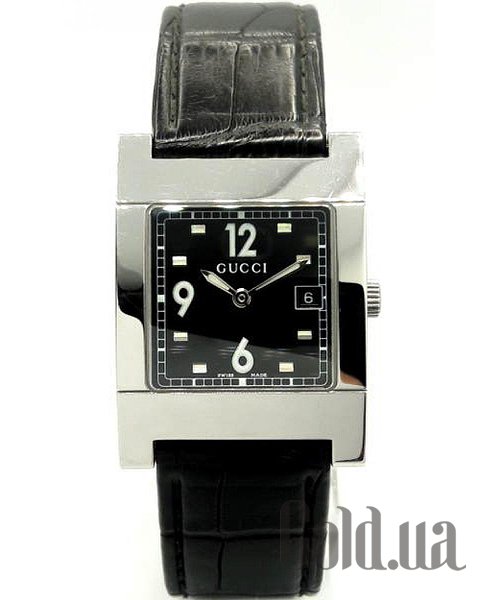 

Швейцарские часы Gucci, Женские часы 7700M 17730 BLK/STEEL/BLK STRAP