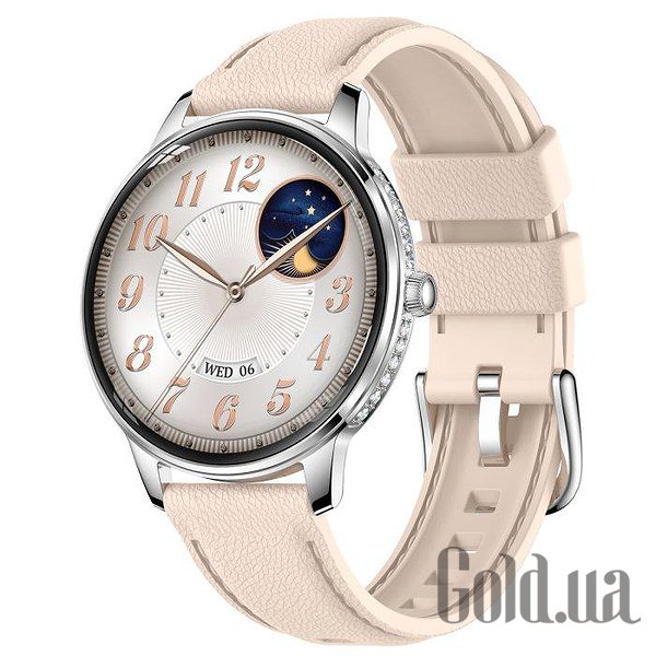 UWatch Смарт часы Smart Brilliant Slim Silver 3910 bt3910