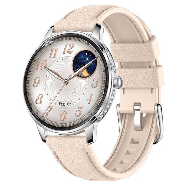 UWatch Смарт часы Smart Brilliant Slim Silver 3910 bt3910