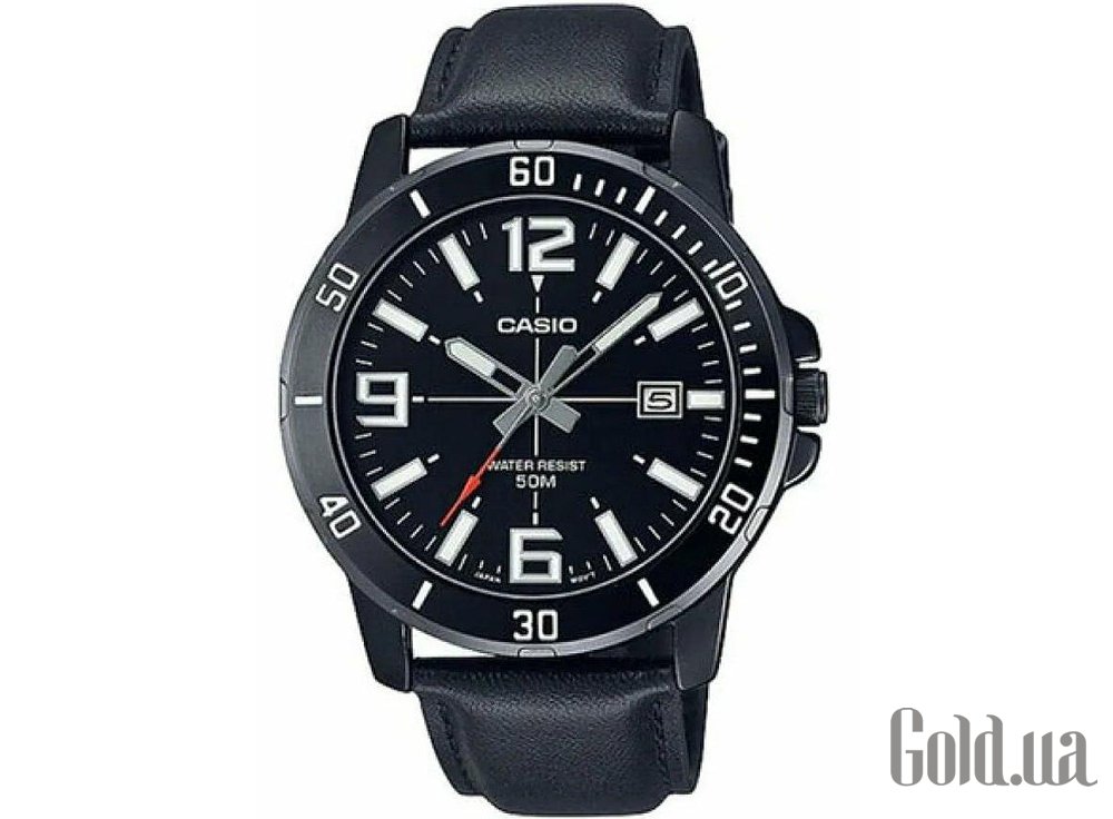 Casio Чоловічий годинник MTP-VD01BL-1B MTP-VD01BL-1B