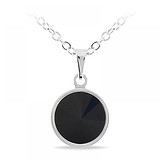 Кулон з ланцюжком з кристалом Swarovski, 829772