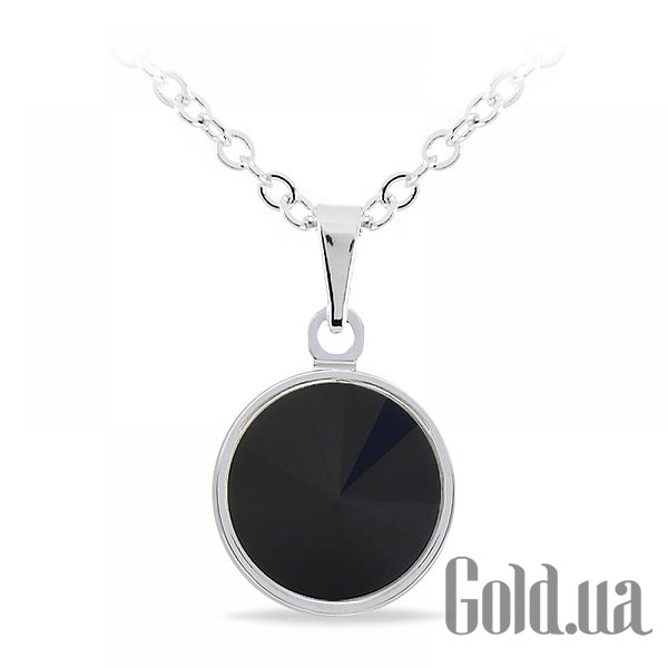 

Женские колье и кулоны Kobi, Стальной, Кулон с цепочкой с кристаллом Swarovski