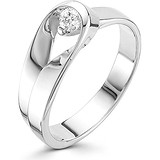 Женское серебряное кольцо с куб. цирконием, 1649229