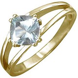Женское золотое кольцо с топазом, 1654349