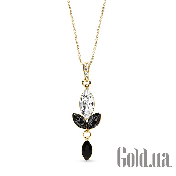 

Женские колье и кулоны Spark, Золотой, Кулон с цепочкой с кристаллами Swarovski в позолоте