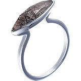 Женское серебряное кольцо с кварцем, 1676109