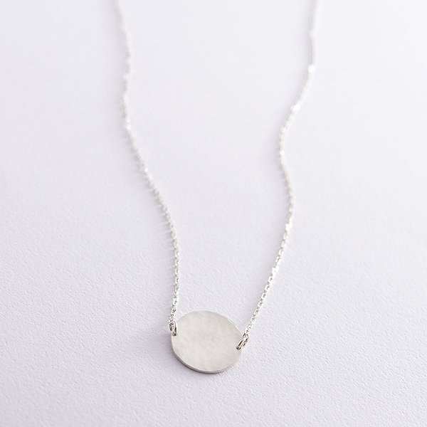 Серебряное колье