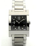 Gucci Женские часы 7705M 17735 BLK STEEL BRACELET