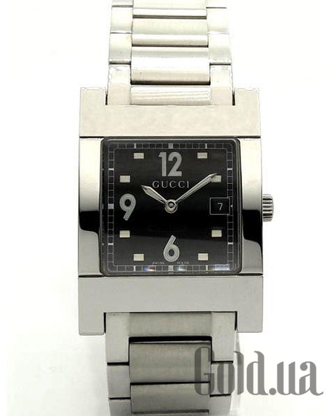 

Швейцарские часы Gucci, Женские часы 7705M 17735 BLK STEEL BRACELET