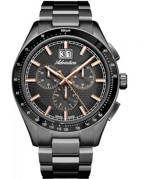 Adriatica Мужские часы Classic Chronograph A8245.S1R6CH A8245.S1R6CH