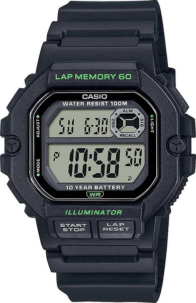 Casio Мужские часы WS-1400H-1A WS-1400H-1A