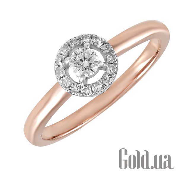 

Кольцо Soul Diamonds, Золотое кольцо с бриллиантами, 16.5