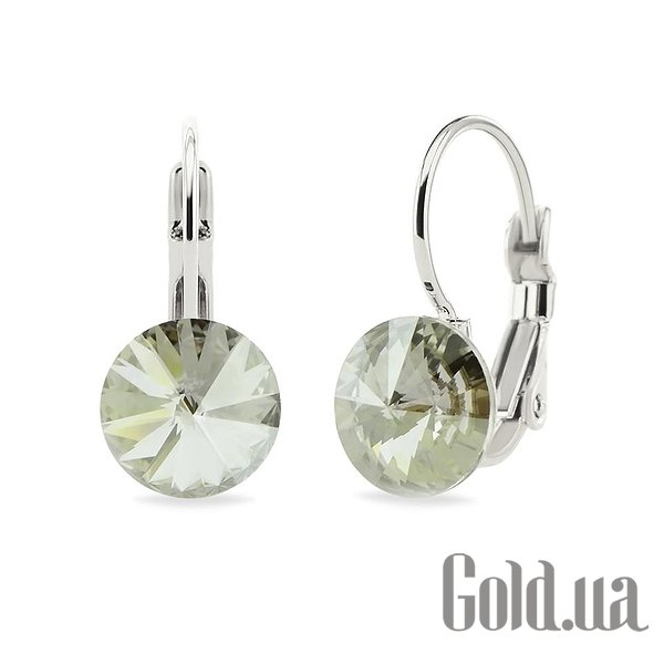 

Серьги Kobi, Стальной, Серьги с кристаллами Swarovski