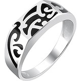 Женское серебряное кольцо с эмалью, 1616206