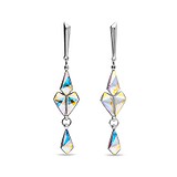 Серьги с кристаллами Swarovski, 1672270
