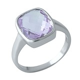 Заказать Женское серебряное кольцо с аметистом (1970058) стоимость 3074 грн., в интернет-магазине Gold.ua