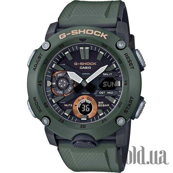 

Японские часы Casio, Мужские часы GA-2000-3AER
