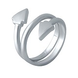 Женское серебряное кольцо, 1719886