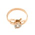 Женское золотое кольцо с кварцем - фото 2