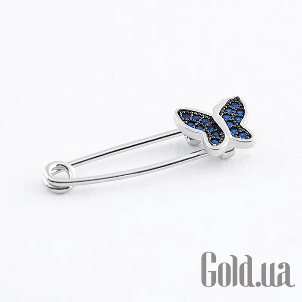 

Булавка/заколка Silvex925, Серебряная булавка с куб. циркониями