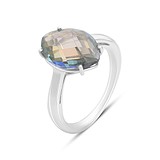 Женское серебряное кольцо с топазом, 1784398