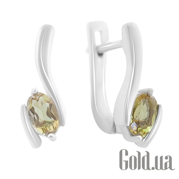 

Серьги Fresh Jewelry, Серебряные серьги с султанитами