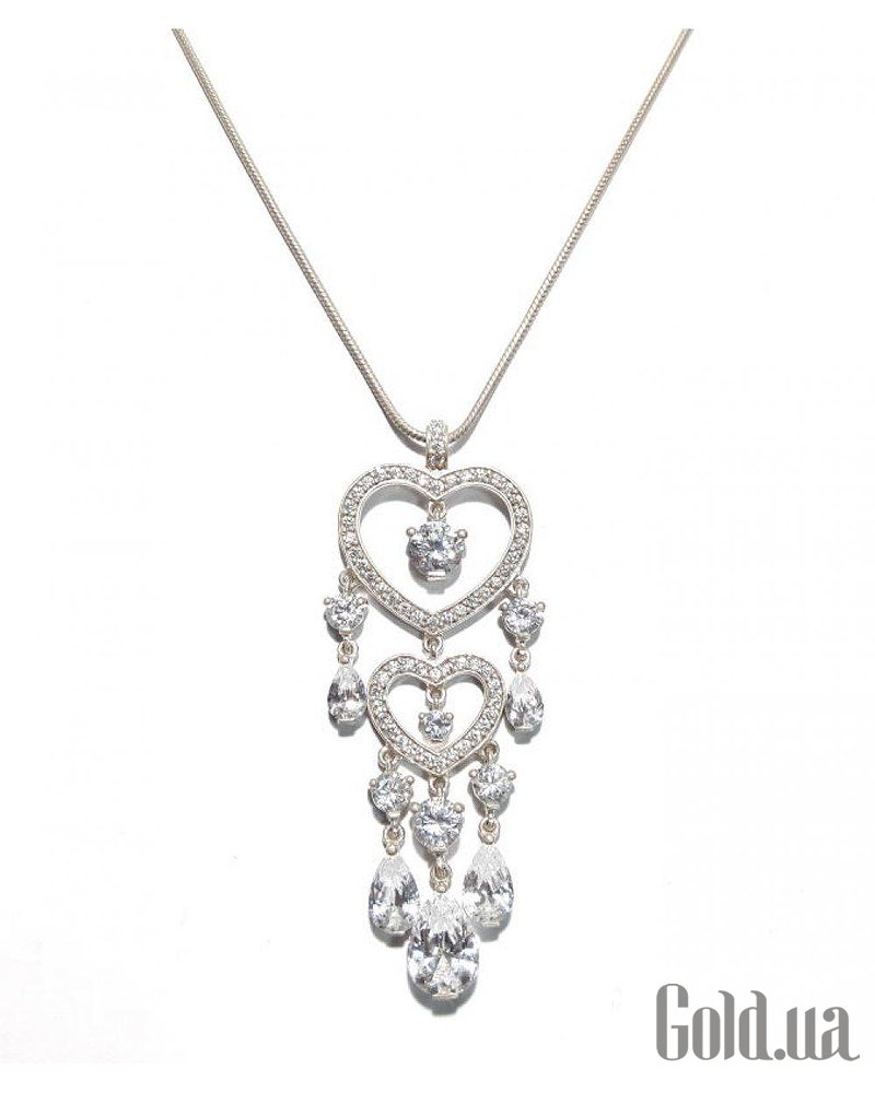 Thomas Sabo Серебряный кулон с цепочкой с куб. циркониями KE726-1-066