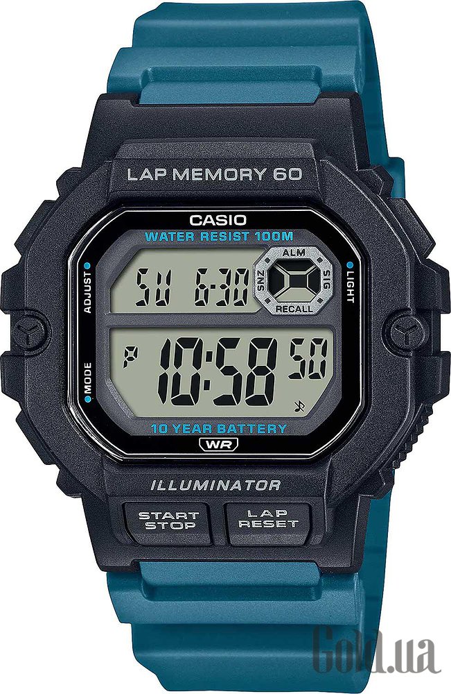 Casio Мужские часы WS-1400H-3A WS-1400H-3A