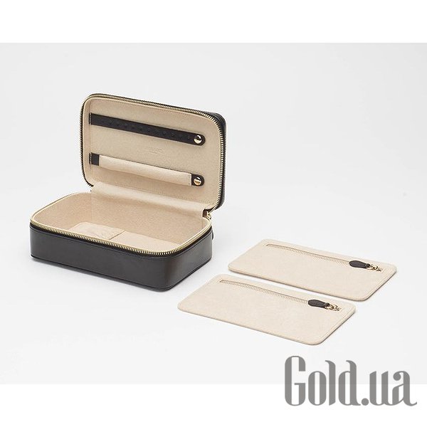 Футляр Wolf Футляр для прикрас Marrakesh Zip Case Black 308602