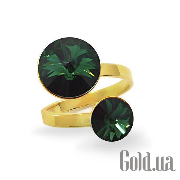 

Женское кольцо Kobi, Золотой, Кольцо с кристаллами Swarovski в позолоте