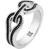 Женское серебряное кольцо с эмалью, 1555023