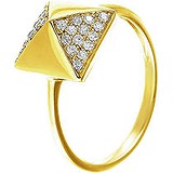 Женское золотое кольцо с бриллиантами, 1611087