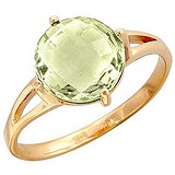 Женское золотое кольцо с празиолитом, 1636943