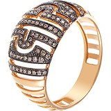 Женское золотое кольцо с бриллиантами, 1654863