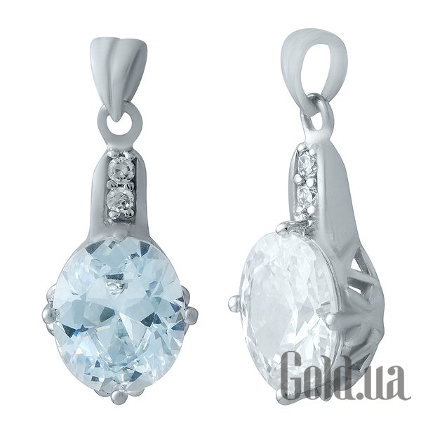 

Женские кулоны Fresh Jewelry, Серебряный кулон с куб. циркониями