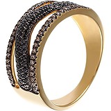 Женское золотое кольцо с бриллиантами, 1664591