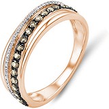 Женское золотое кольцо с бриллиантами, 1684815