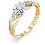 Женское золотое кольцо с бриллиантами, 1691471