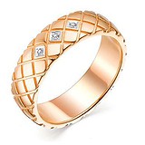 Женское золотое кольцо с бриллиантами, 1697103
