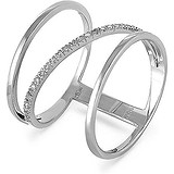 Kabarovsky Женское золотое кольцо с бриллиантами, 1705039