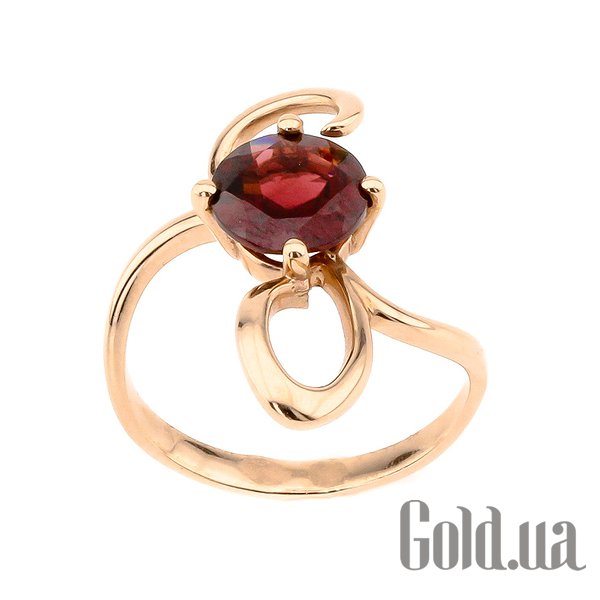 

Кольцо Украина, Женское золотое кольцо с гранатом, 19
