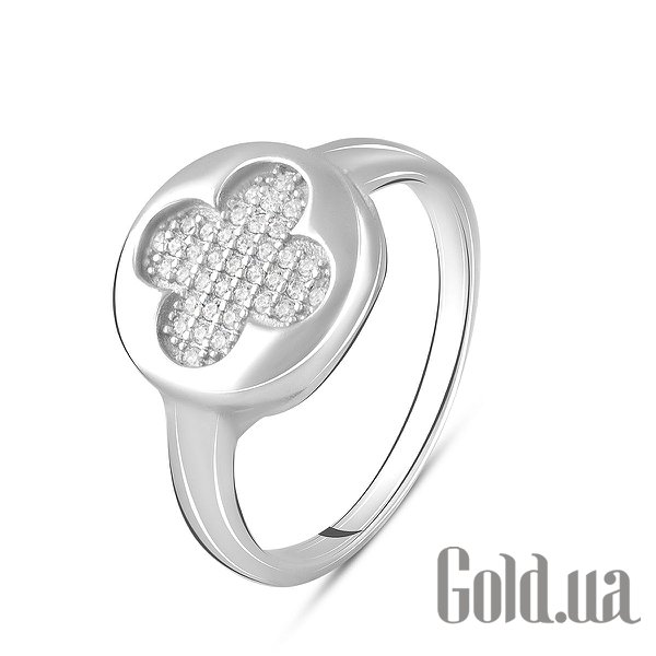 

Женские кольца Fresh Jewelry, Женское серебряное кольцо с куб. циркониями, 17.5