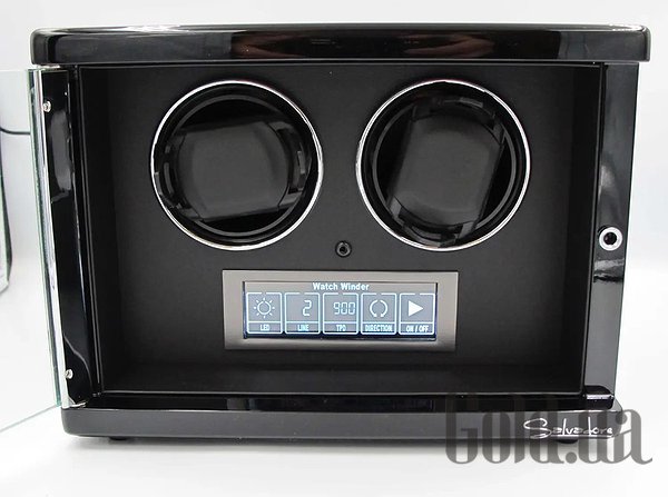 

Шкатулка для часов Salvadore, Шкатулка для часов SLX/3202-BRB 2x2