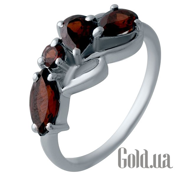 

Женские кольца Fresh Jewelry, Женское серебряное кольцо с гранатами, 18.5