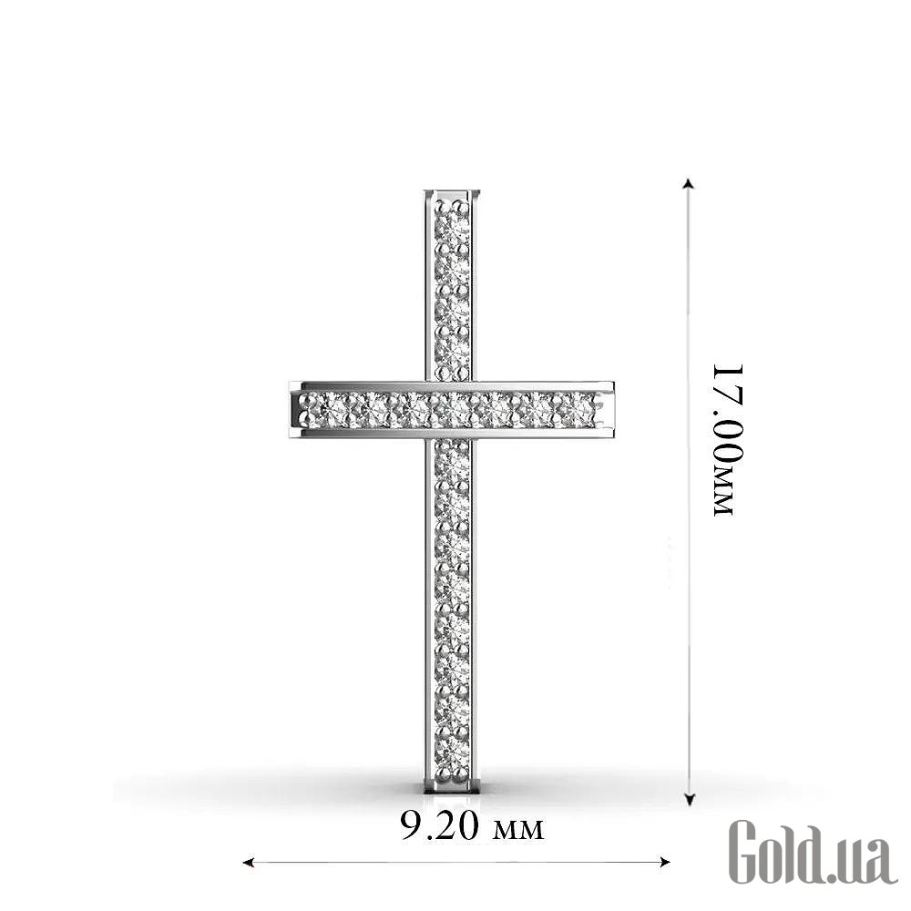 Золота підвіска з діамантами. lun12311121b – зображення 6