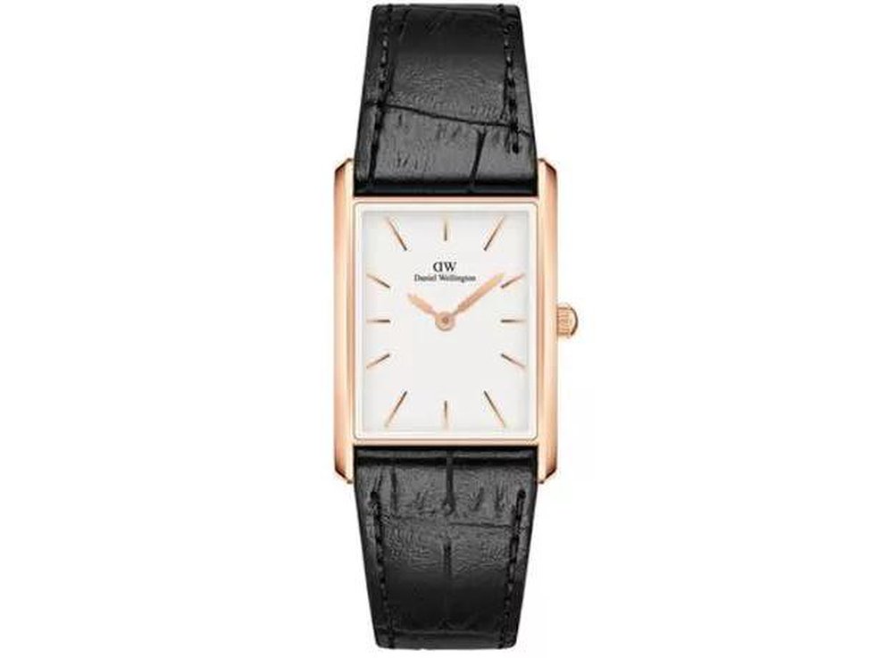 Часы Daniel Wellington Bound Black Crocodile Rose Gold DW00100698